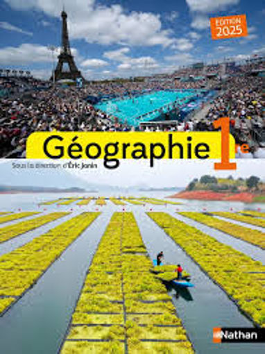 Picture of Geographie 1re Manuel Eleve 2025 Nathan