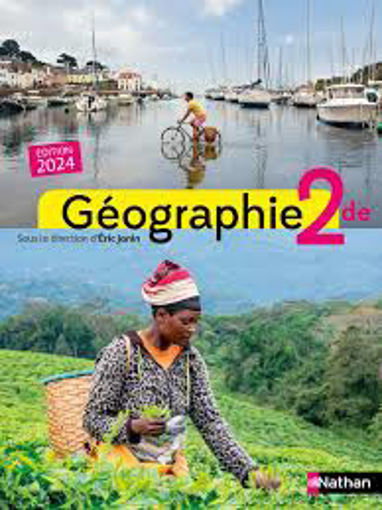 Picture of Geographie 2nd Manuel 2024 Nathan