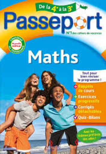 Picture of Passeport Maths 4e a la 3eme Hachette