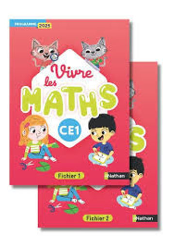 Picture of Vivre Les Maths CE1 Fichier Nathan 2025