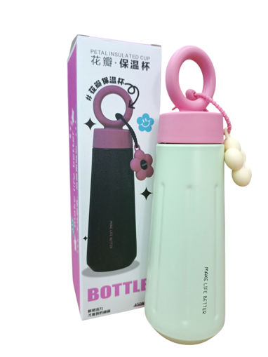 Picture of Water Bottle Stainless Steel 500ml 4colors Flower