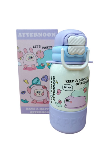 Picture of Water Bottle Stainless Steel 500ml 4clrs For Kids