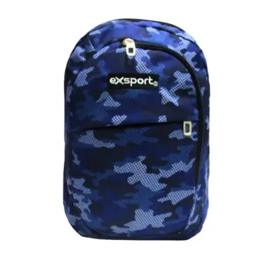 Picture of Backpack Multiple Comp. Large Printed Exsport