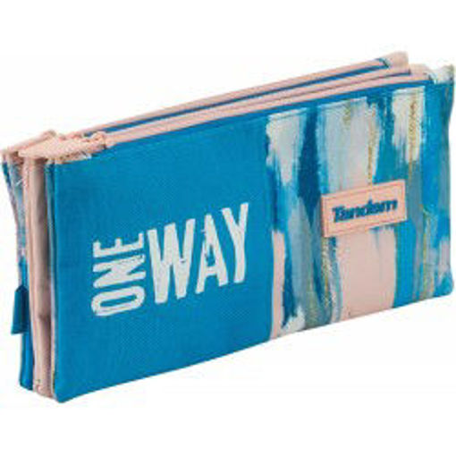 Picture of Pencil Case 3 Comp 1 Way Tandem