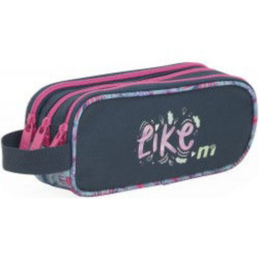Picture of Pencil Case 3 Comp Large Likely Tandem
