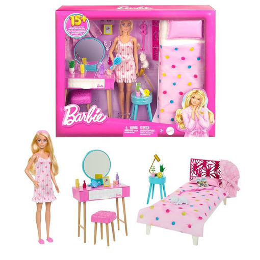 Picture of Barbie Age 3+ Furniture Set Mattel, Bedroom