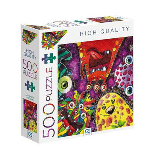 Picture of Puzzle 34x48cm 500pcs Monster