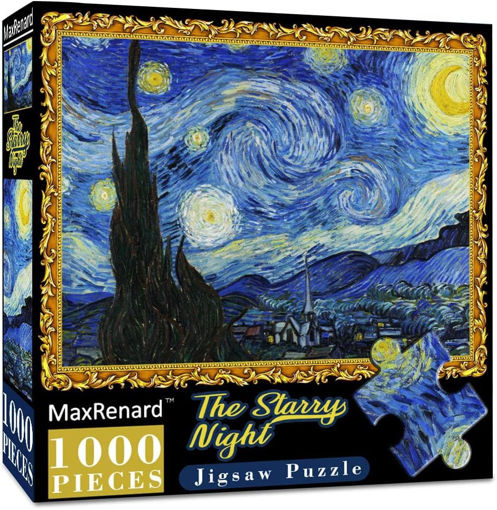 Picture of Puzzle 48X68cm 1000pcs Starry Night Jigsaw