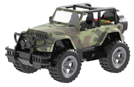 Picture of Rc/Toys With Batteries And Sound  Military Jeep