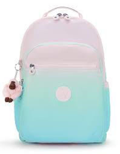 Picture of Seoul Lap Backpack Large Gradient Sea Kipling