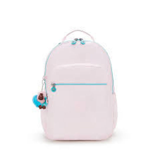 Picture of Seoul Lap Backpack Large Sea Pink Kipling