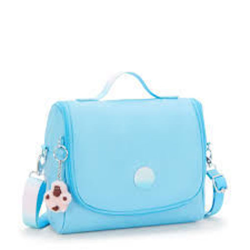 Picture of New Kichirou Lunch Bag Sea Blue Met Kipling