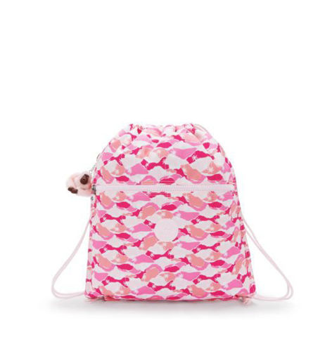 Picture of Supertaboo Gymsac Pink Palm Kipling