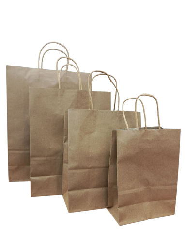 Picture of Bag For Gift 22X26cm Kraft