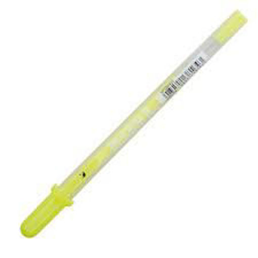 Picture of Ball Pen Fluo Yellow 0.5mm Gelly Sakura