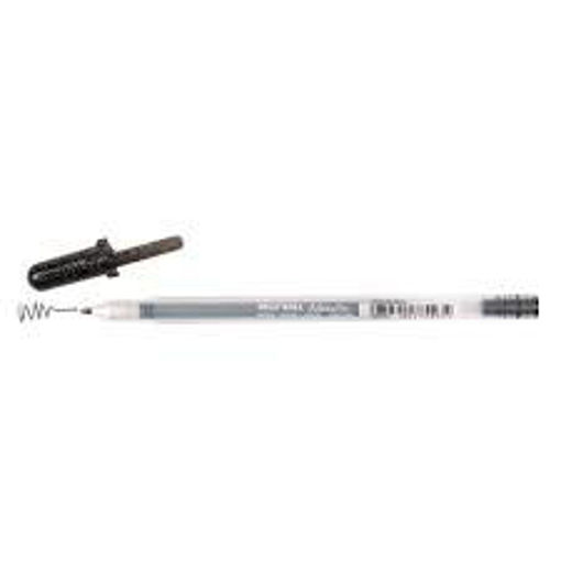 Picture of Ball Pen Metallic Black 0.5mm Gelly Sakura
