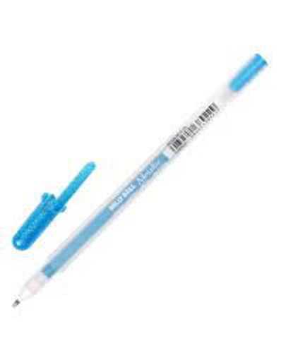 Picture of Ball Pen Metallic Blue 0.5mm Gelly Sakura