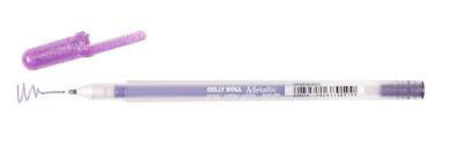 Picture of Ball Pen Metallic Purple 0.5mm Gelly Sakura
