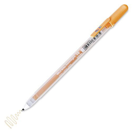 Picture of Ball Pen Pastel Orange 0.5mm Gelly Sakura