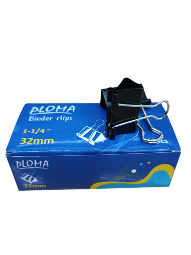 Picture of Binder Clips (Set of 12) 32mm Double Ploma