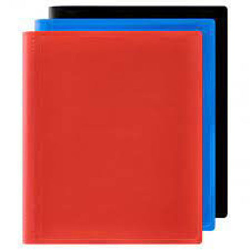 Picture of Clear Book A4 20pockets Colored