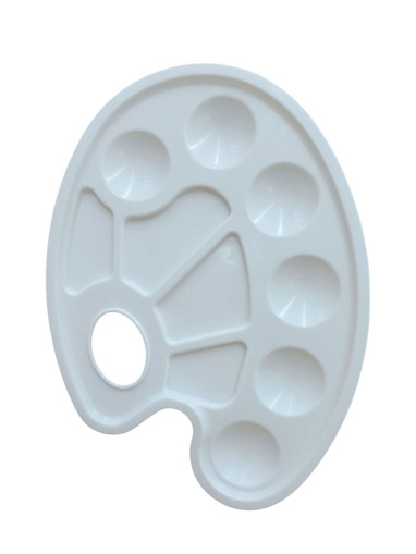 Picture of Palette 6 Parts White Oval