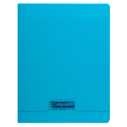 Picture of Stitched Copybook 17X22cm 96sheets Blue 90gr Squar