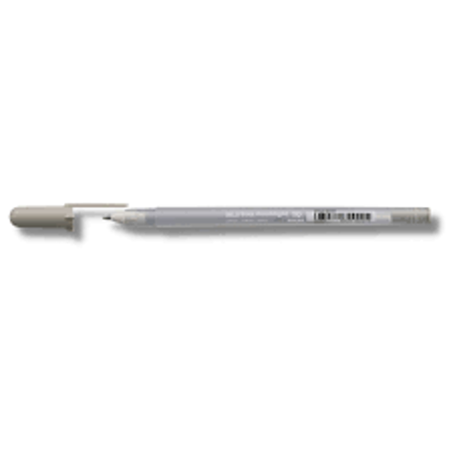 Picture of Ball Pen Light Grey 0.5mm Gelly Sakura