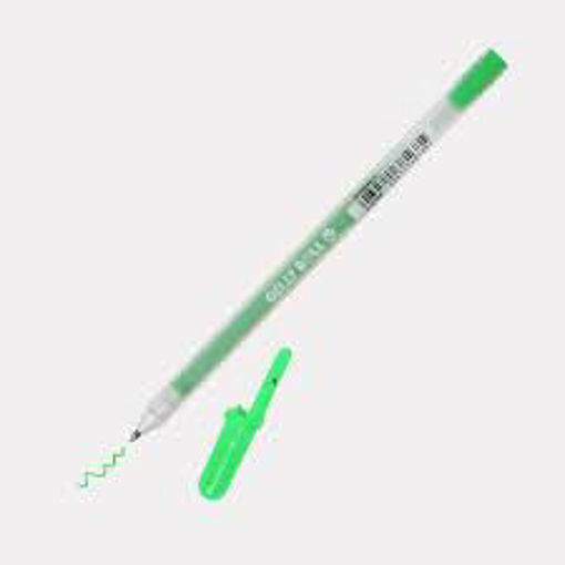 Picture of Ball Pen Fluo Green 0.5mm Gelly Sakura