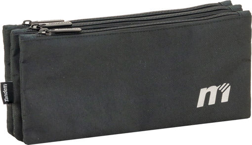 Picture of Pencil Case 3comp Black University Tandem