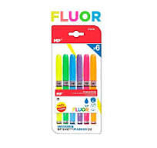 Picture of Highlighter Assorted (Set of 6) Fluo 0.9-1.3mm MP