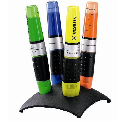 Picture of Highlighter Assorted 4colors Stabilo Luminator