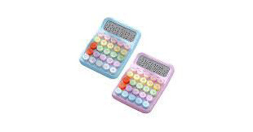 Picture of Desk Calculator Colored Assorted Marshmallow