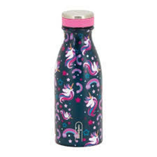 Picture of Water Bottle Insulated Stainless Steel 350ml Blue