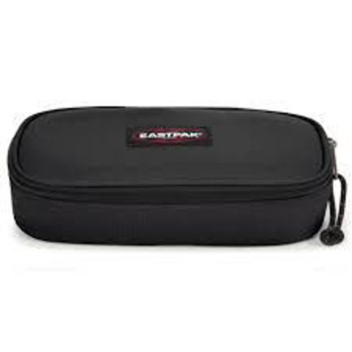 Picture of Oval Single Pencil Case 5x22x9cm Black Eastpack