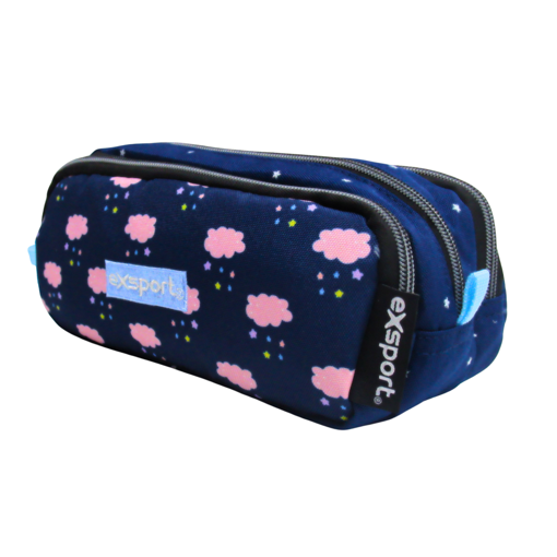 Picture of Pencil Case 3 Comp Sterling Exsport