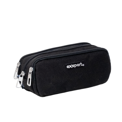 Picture of Pencil Case 3 Comp Melange Exsport