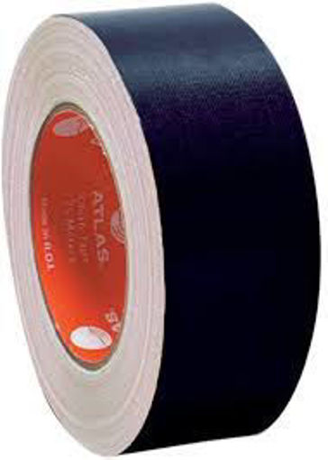 Picture of Cloth Tape 50mmx25m Black Atlas