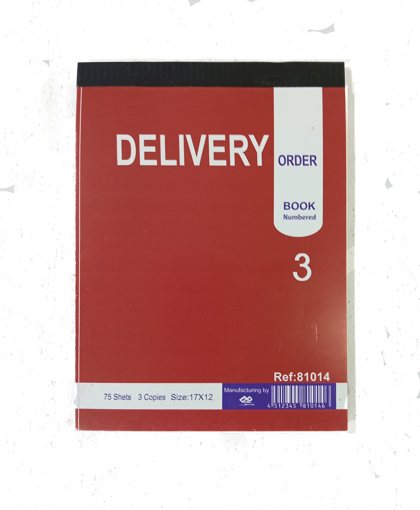 Picture of Delivery Order 12x17cm 3 Copies