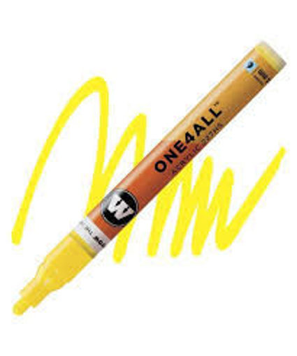 Picture of Acrylic Marker Yellow Zinc 4mm Molotow