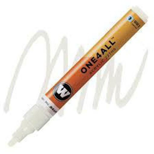 Picture of Acrylic Marker Nature White 4mm Molotow
