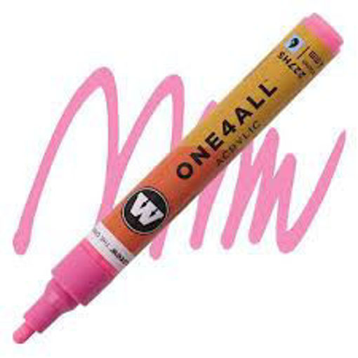 Picture of Acrylic Marker Neon Pink 4mm Molotow