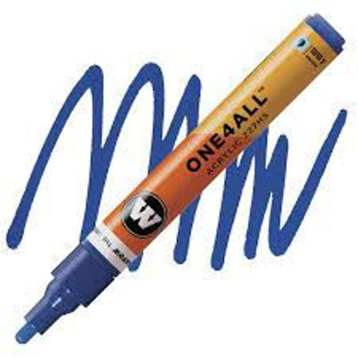 Picture of Acrylic Marker True Blue 4mm Molotow