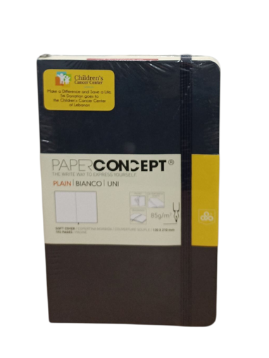 Picture of Notebook SC W Elastic Black Plain Concept