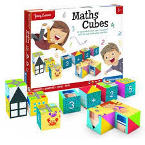 Picture of Educational Game Age 5 + Clementoni, Maths Cubes
