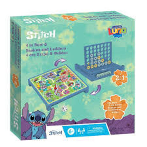 Picture of Foreign Games Age 3+ Stitch Must, Snakes/Ladder