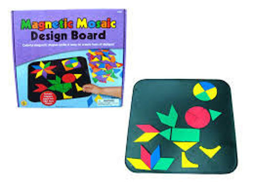 Picture of Magnetic mosaic  set of 132 pcs 2 side iron