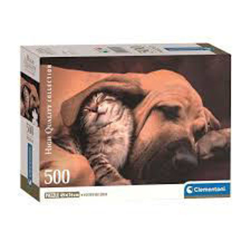Picture of Puzzle 49x36cm 500pcs Cuddles Clementoni