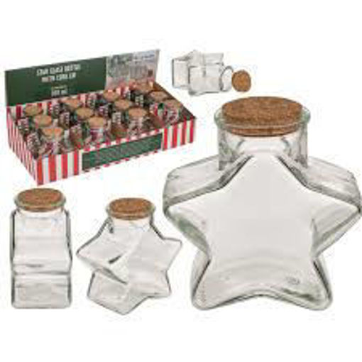 Picture of Glass Tube 300ml Stars Out of the blue