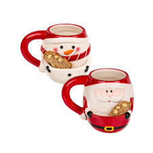 Picture of Mug Santa Out of the blue,Cookie Cuddler